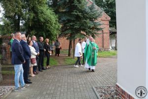 Poświęcenie odnowionej elewacji kościoła pw.  św. Bartłomieja - 05.09.2020 