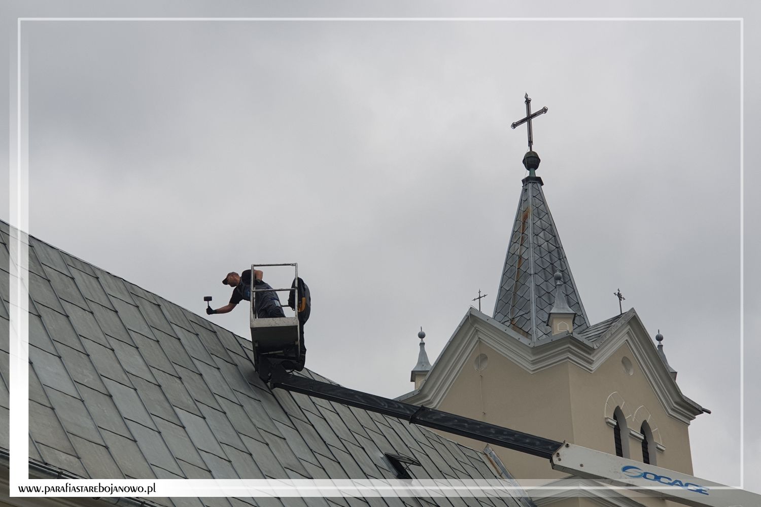Kościół św. Bartłomieja – ciąg dalszy prac wykończeniowych – 26.05.2020r.