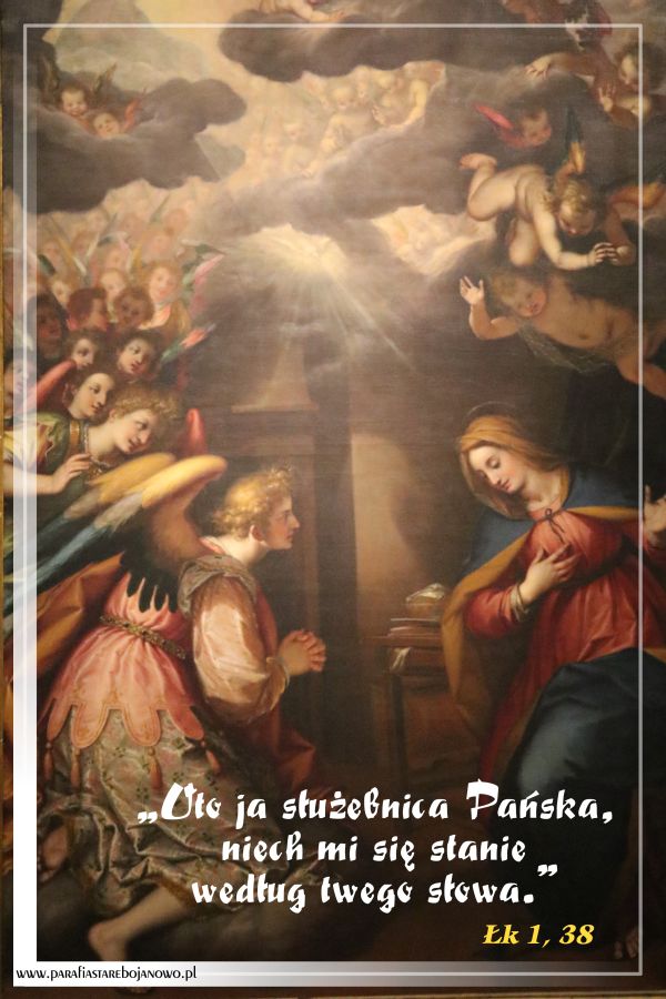 “Zwiastowanie Pańskie”, katedra św. Marcina w Lucca, Włochy