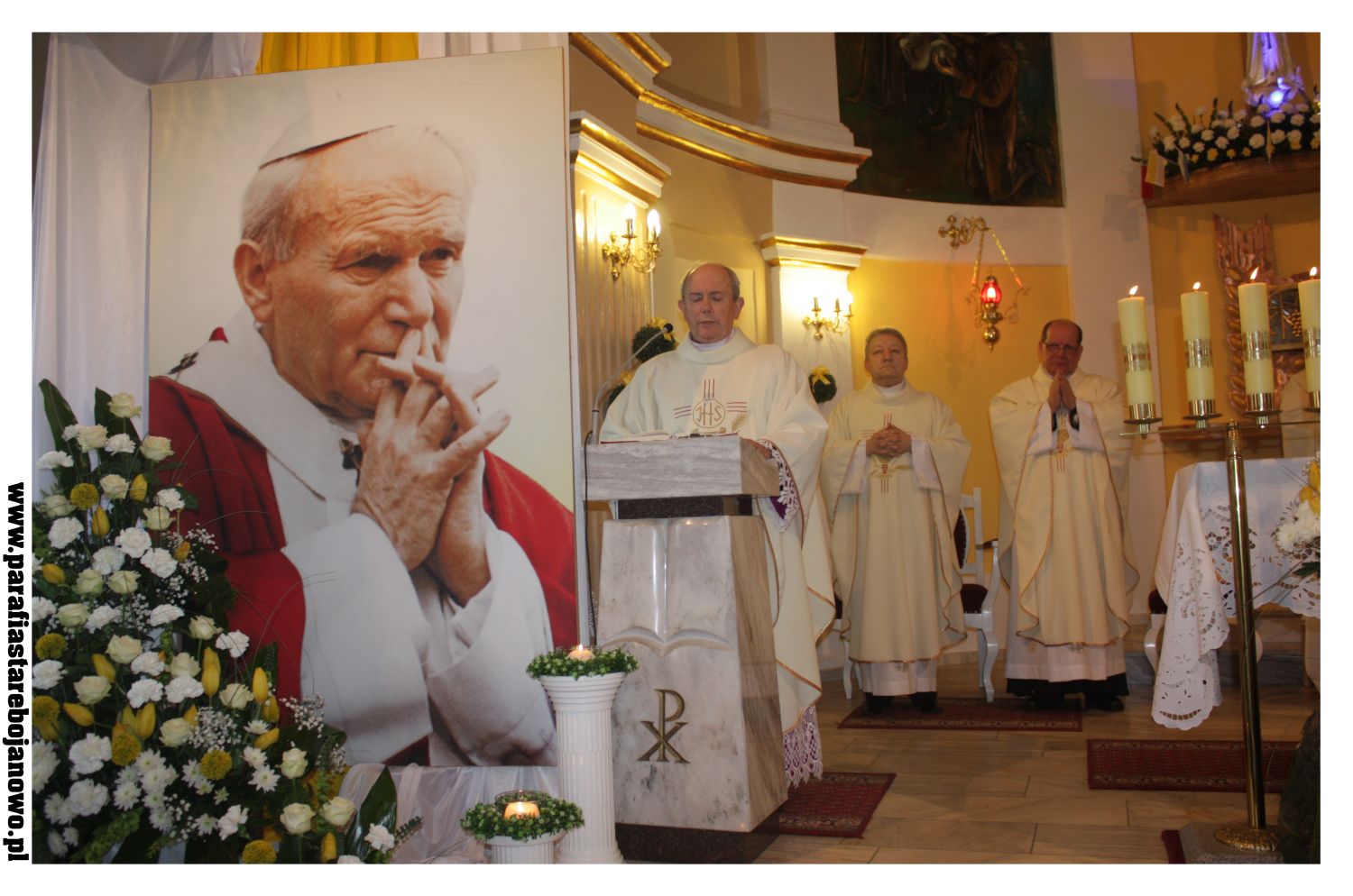 Dziękczynienie za kanonizację bł. Jana Pawła II – 27.04.2014r.