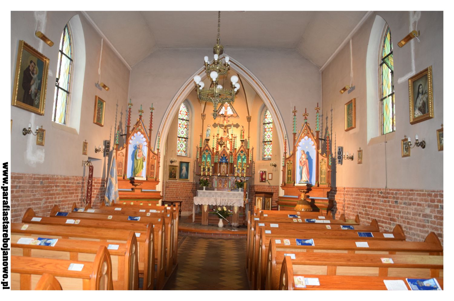 Remont w kościele pw. św. Bartłomieja – instalacja ogrzewania i oświetlenia – marzec 2016