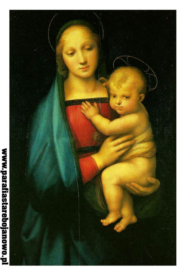 "Madonna del Granduca" (1505) - Rafael Santi - Palazzo Pitti, Florencja 